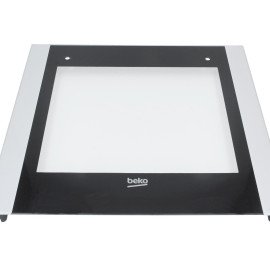 410300614 Скло дверей духовки зовнішнє Beko
