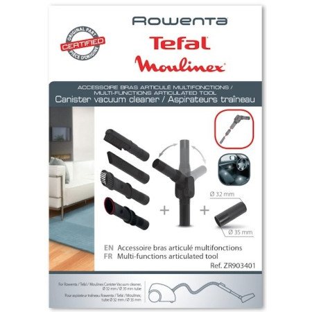 ZR903401 Набір щіток для порохотяга Rowenta
