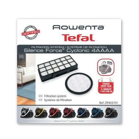ZR903701 Набір фільтрів порохотяга Rowenta Silence Force Cyclonic 4A