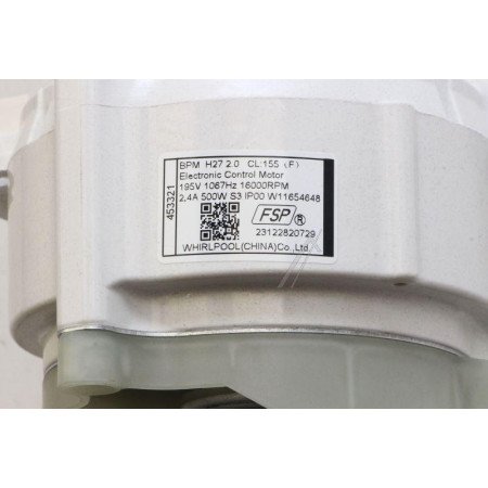 C00858826 Двигун BPM 27_2.0 23.2J A (HEFEI) для пральної машини Whirlpool (488000858826)