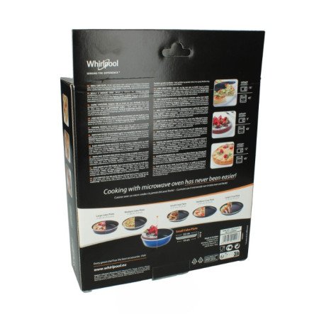 480131000081 Тарілка для випічки в МХП D=190 mm H=55 mm Whirlpool (C00375478)