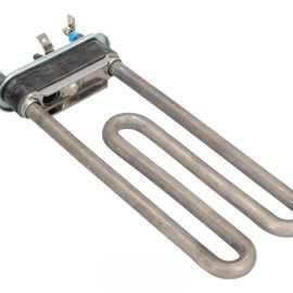 C00255452 Тен Thermowatt 1700 W L=175 mm з отвором прямий в кульку для пральної машини INDESIT (482000023039)