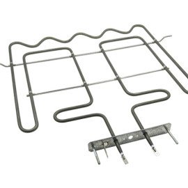 COK115WH Тен Sahterm 2450 W 378x364 mm Перемичка 449 mm Кронштейн 150x25 mm духовки верхній Whirlpool 481010568824 (Заміна 480121101161) (C00316986)