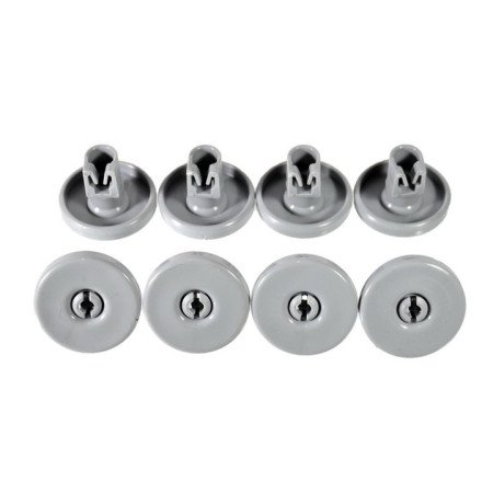 50286965004 Комплект коліщат 8 шт нижньої корзини ПММ AEG, Electrolux, Zanussi 50286964007 [DWB900ZN]