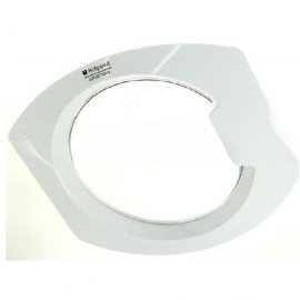 C00260516 Люк оглядового вікна в зборі до пральної машини Indesit EVOII PW ARMXL 150° (482000030596)