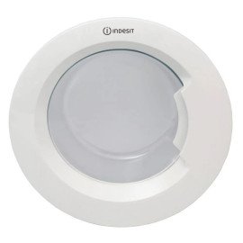 C00510616 Люк оглядового вікна в зборі до пральної машини Indesit INNEX APE 40 305 GW (488000510616)