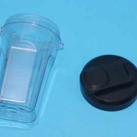 889265 Чаша пластикова з кришкою для подрібнювача Gorenje B1400BE ASSY