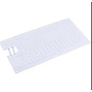 EVP948UN Випарник HR 2 патрубки 400x200 mm прохідний d= 8 mm до холодильника