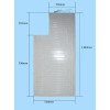 EVP942UN Випарник HR 550x1100 mm для морозильної камери