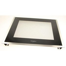 481011085382 Скло дверей духовки зовнішнє 593x470 mm Whirlpool (C00510199)