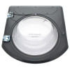 C00294144 Люк оглядового вікна в зборі для пральної машини Hotpoint Ariston AQ114D697DEUB SilverP (488000294144)