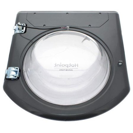 C00294144 Люк оглядового вікна в зборі для пральної машини Hotpoint Ariston AQ114D697DEUB SilverP (488000294144)