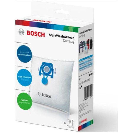 BBZWD4BAG Набір мішків 4 шт для миючого порохотяга Bosch/Zelmer 17003070 (аналог 49.4000) [1060-16] 