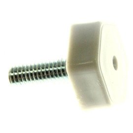 481010422277 Ніжка d=10 mm біла холодильника Whirlpool (C00324254)