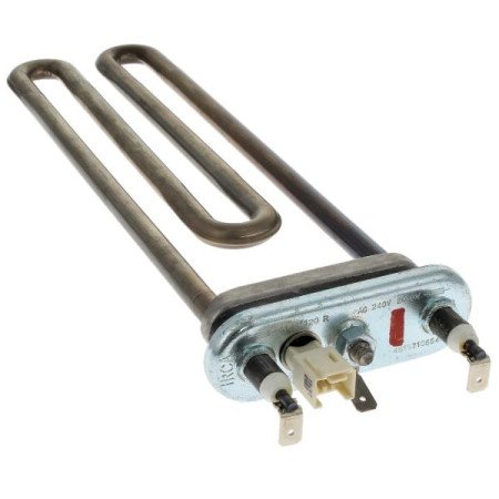 481225928923 Тен IRCA L=235 mm 2050 W з датчиком з 2 запобіжниками для пральної машини Whirlpool (C00311233)