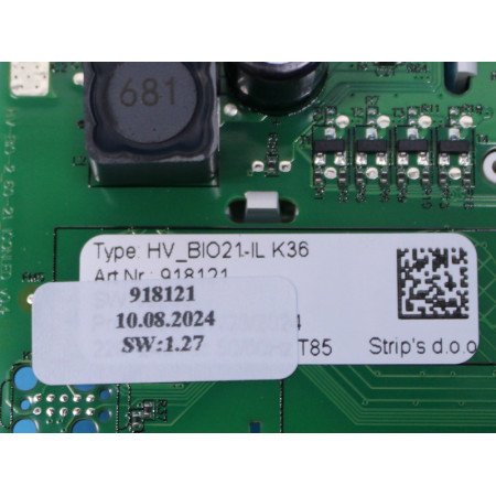 932893 Модуль керування BIO21-IL MF/K36 G - SET для духовки Gorenje (заміна 862243)