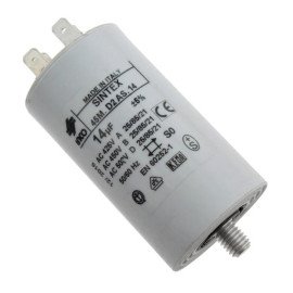 C00045956 Конденсатор універсальний для пральної машини  14 uF (488000045956)