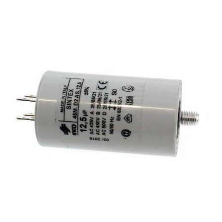 C00049154 Конденсатор універсальний для пральної машини Indesit 12,5 µF (482000074464)