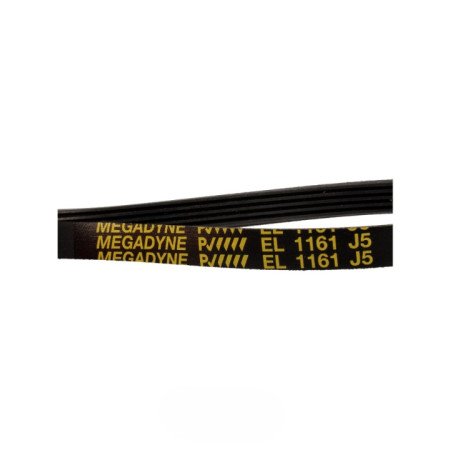 C00194422 Ремінь 1161 J5 EL POLY MEGADYNE FAGOR 55X2987 для пральної машини Indesit (482000083138) 