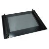 C00853649 Скло дверей духовки зовнішнє BLACK Whirlpool (488000853649)