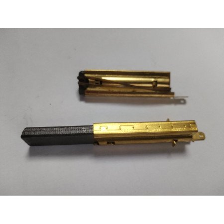 162LG07 Щітки вугільні клеєні 2 шт 5x13.5x40 mm Left в металевій обоймі