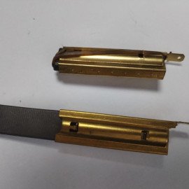 162LG07 Щітки вугільні клеєні 2 шт 5x13.5x40 mm Left в металевій обоймі
