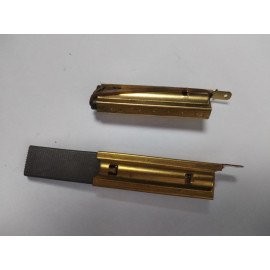 162LG07 Щітки вугільні клеєні 2 шт 5x13.5x40 mm Left в металевій обоймі