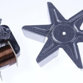 C00858558 Двигун конвекції духовки з крильчаткою Indesit (488000858558)