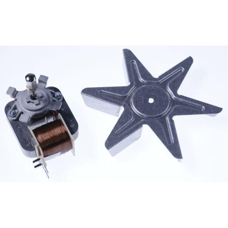 C00858558 Двигун конвекції духовки з крильчаткою Indesit (488000858558)