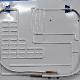 EVP940UN Випарник RB 2 патрубки 450x370 mm прохідний 2 по 0.5 m трубопровода