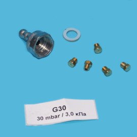 910031 Форсунки набір пропан-бутан G30/30 4B+1 HN KOOP для плити Hisense/Gorenje (заміна 655772)