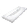 C00283722 Панель ящика морозильної камери холодильника Ariston 414x162x25 mm CRISTA (482000031594)