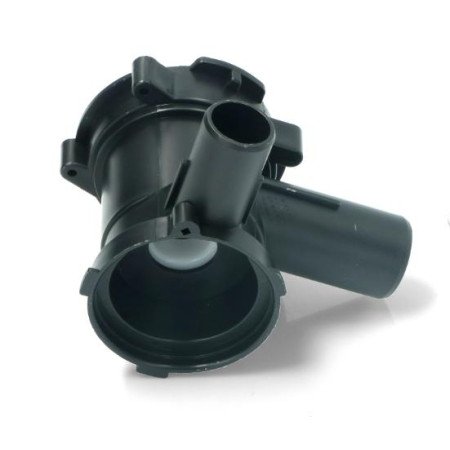 PMP603BO Корпус насоса з фільтром до пральної машини BOSCH байонет (два патрубки 90град) [BO5325]
