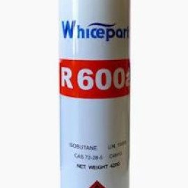 REF512UN Балончик ізобутан R600a - 750 ml/420 g посилений сталевий під клапан Шредера