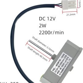 MTF731RF Вентилятор обдуву KBL-48ZWT05-1202A SC DC 12 V, 2 W 2200об/хв KBL-48ZWT05-1204