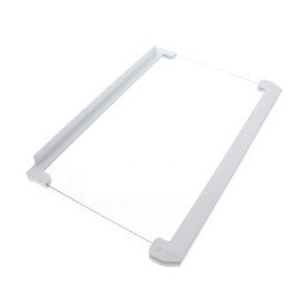 Полка стеклянная 434x292 mm холодильника с накладками Indesit (488000517626) C00517626