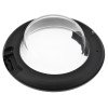 C00633828 Люк оглядового вікна в зборі до пральної машини BLACK INNEX  Indesit (488000633828)