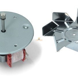 CU2873 Двигун вентилятора конвекції 30 W, 220/240V, 50/60Hz Вал 14 mm Вентилятор D= 145 mm духовок WHIRLPOOL - ARISTON SMEG