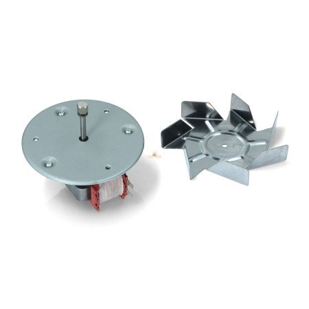 CU2873 Двигун вентилятора конвекції 30 W, 220/240V, 50/60Hz Вал 14 mm Вентилятор D= 145 mm духовок WHIRLPOOL - ARISTON SMEG