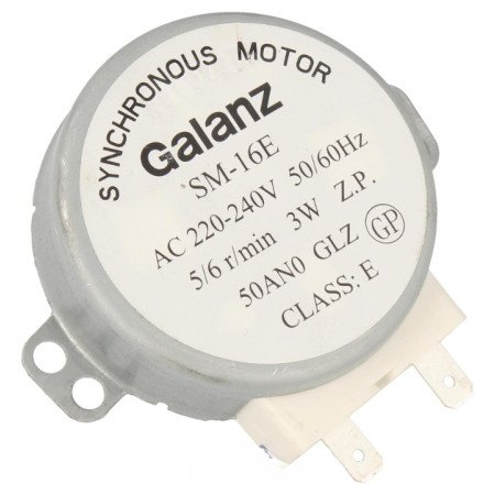 295351 Мотор піддону 230V AC 3W 6/MIN  для мікрохвильовки Gorenje 838757, 264468
