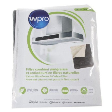 484000008652 Фільтр для витяжки WPRO 470х570 mm з індикатором насичення (C00424801)