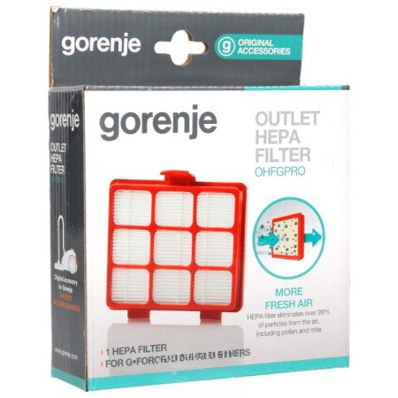 680182 Фільтр HEPA вихідний для пилососа Gorenje