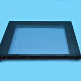 875861 Скло зовнішнє дверей BIO21 6-231 POL 9005 GLU духовки Gorenje