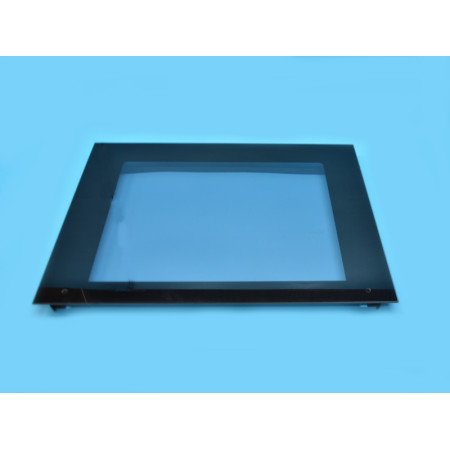 875861 Скло зовнішнє дверей BIO21 6-231 POL 9005 GLU до духовки Gorenje
