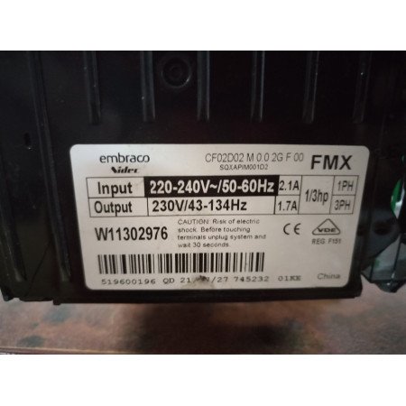 C00629979 Компресор Embraco FMXD9C 220/50 R600 + INVERTER (488000629979) Electrolux 140143566176