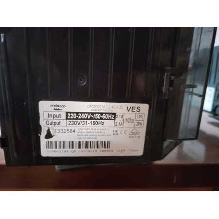 C00848764 Компресор Embraco VESF9C 220/50 R600 + INVERTER (488000848764) Electrolux 140101531279