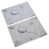 C00534183 Кріплення фасаду 45/60 ПММ Indesit (Міняє C00301749, 488000534183) (482000022038)