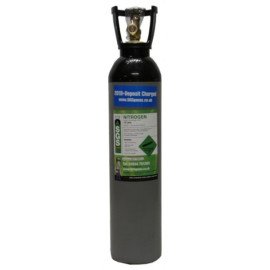 Азот сжатый100 L многоразовая банка 1 L 110 BAR 2.2, (E) [F-C; S-V] (MAX 110 BAR) 484300 UN1066