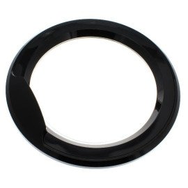 Люк смотрового окна в сборе NATIS WM HOT BK СМ WHIRLPOOL/INDESIT C00376496