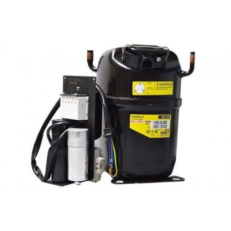 Компрессор Secop GS 34 CLX низкотемпературный 220/50 1521W при Тк=-15С R404a/R507 в коробке CSR027Sp
